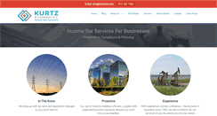 Desktop Screenshot of kurtzcpa.com